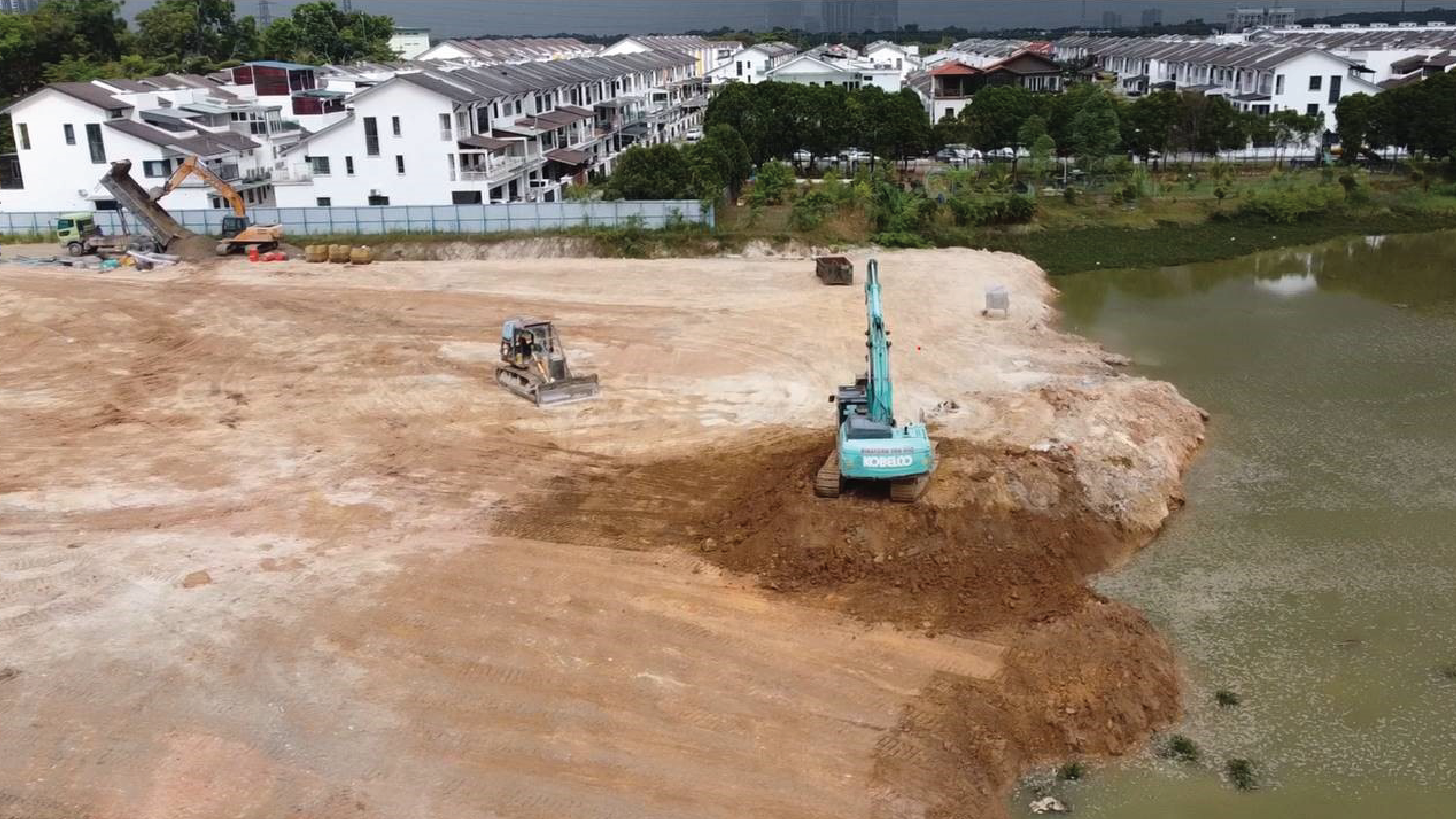 Mitraland Lake 6 Site Progress